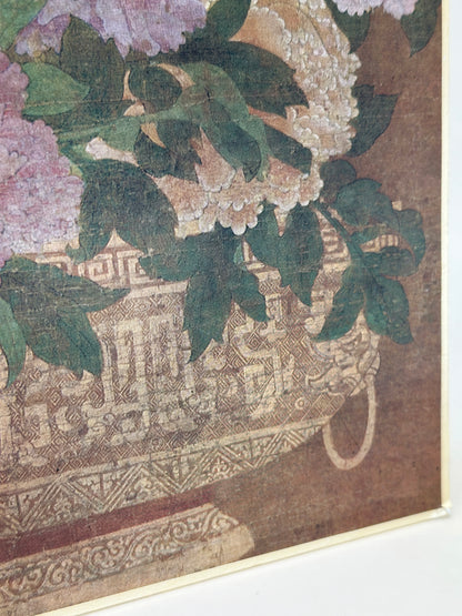 SHP296 - Shikishi Print of Peony Painting 牡丹図