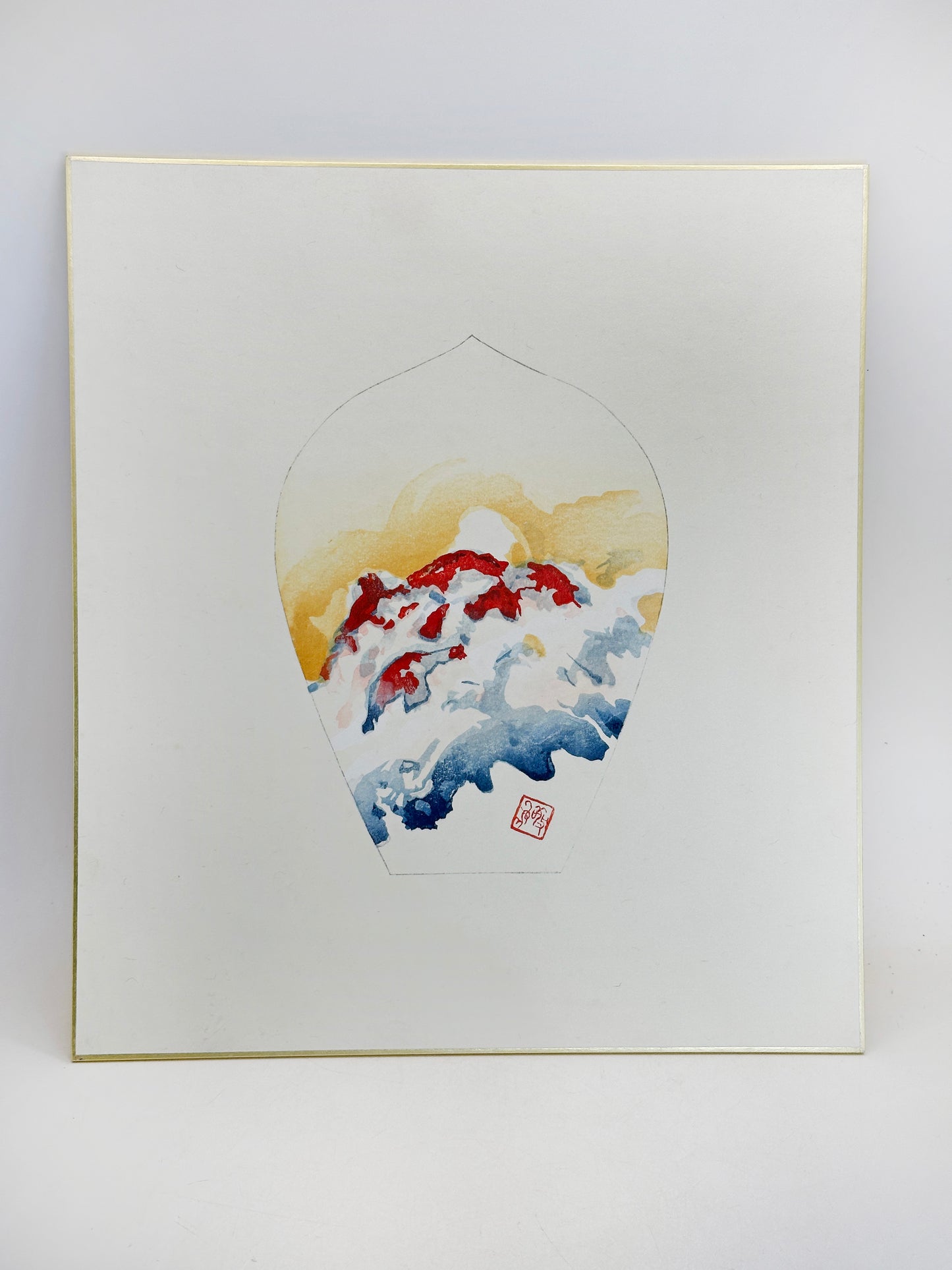 SHP298 - Shikishi Print by Koyama Keizō 小山敬三