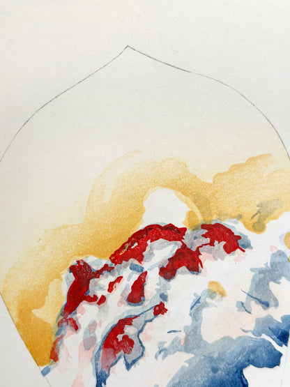 SHP298 - Shikishi Print by Koyama Keizō 小山敬三