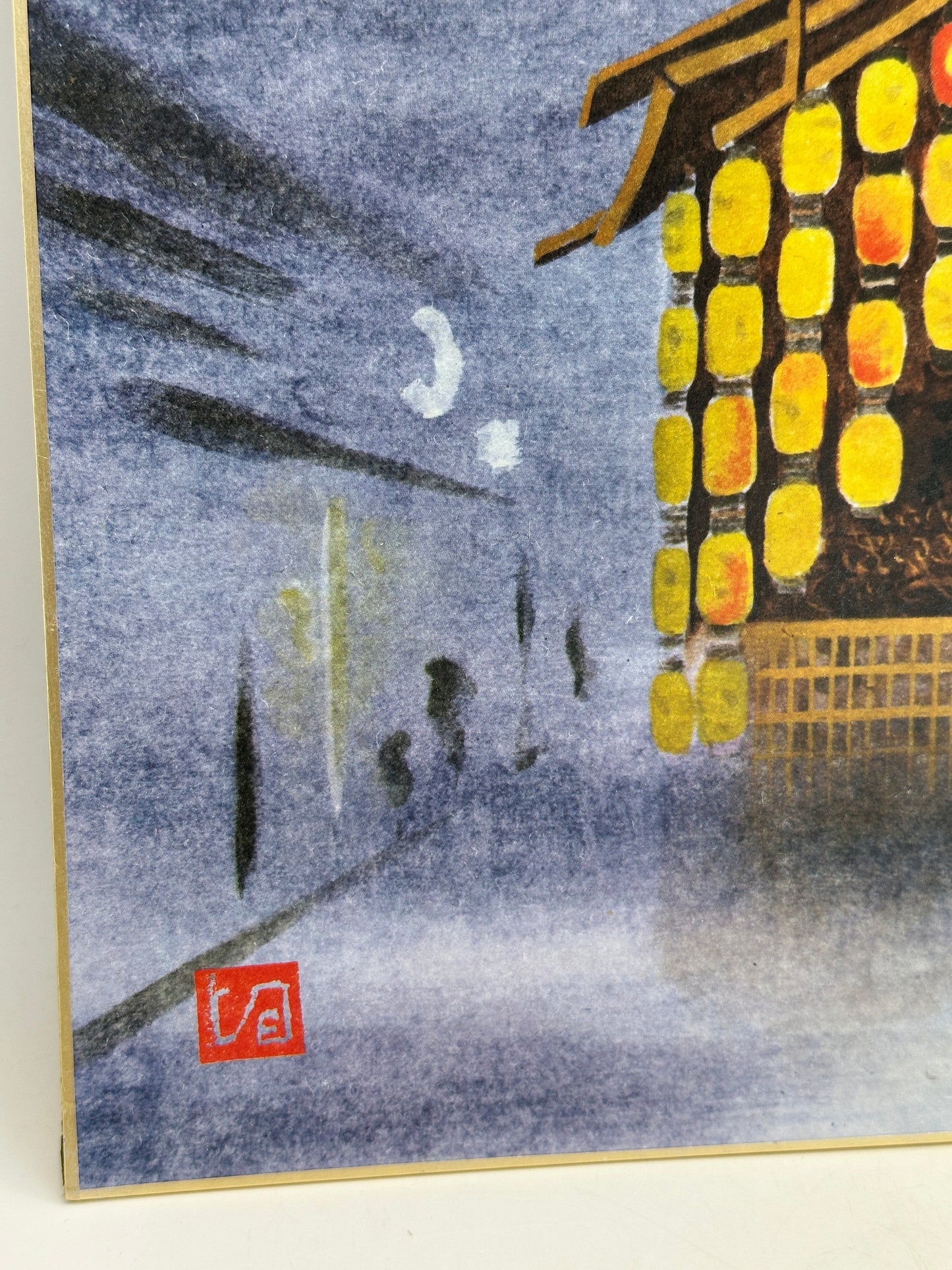 SHP306 - Shikishi Print of Gion Matsuri 祇園祭