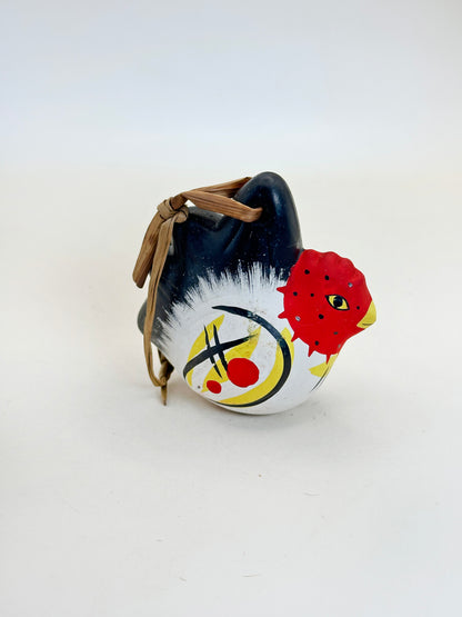 CB150 - Campana de arcilla Dorei de Rooster Nogomi Ningyō のごみ人形