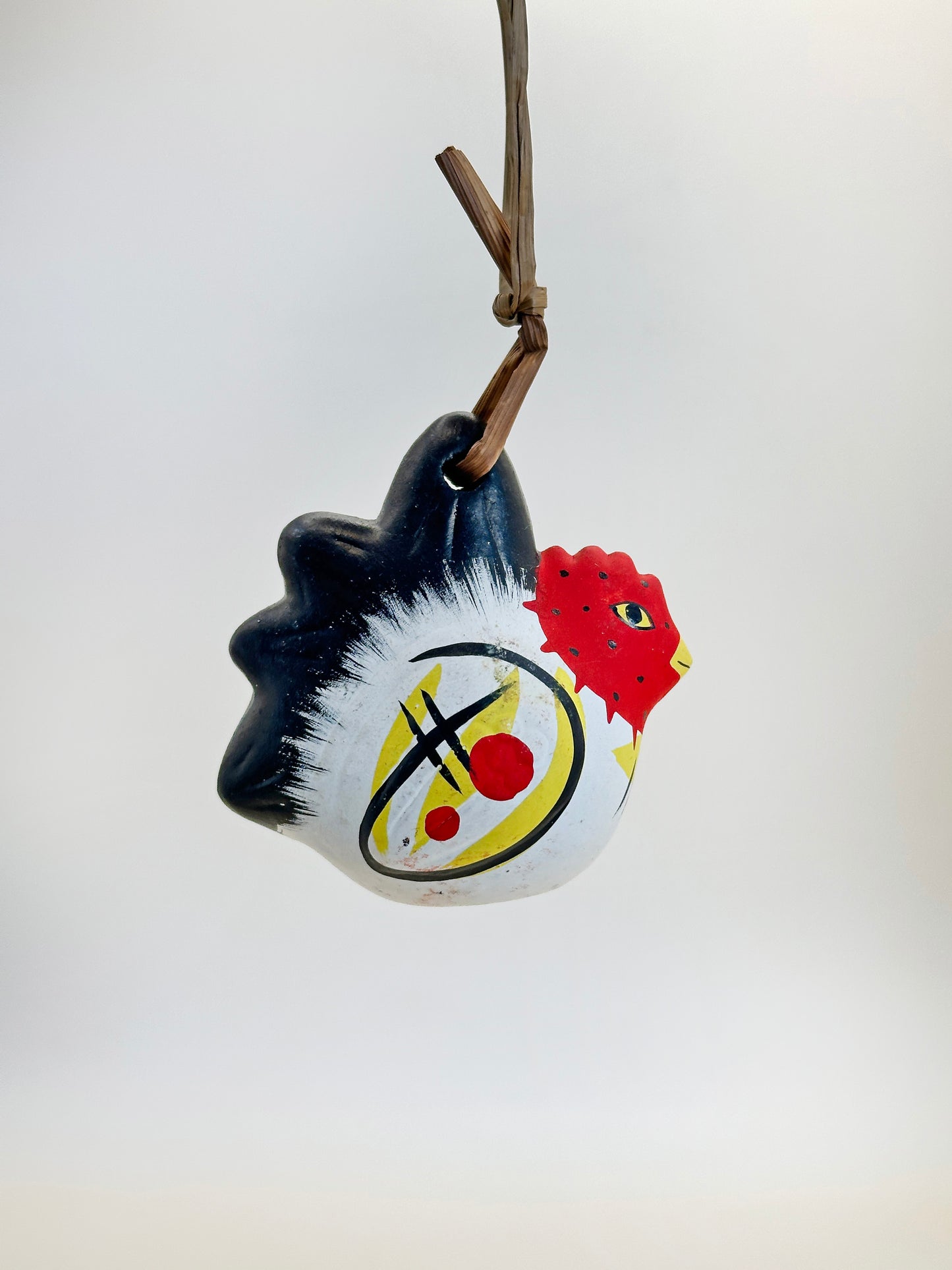 CB150 - Campana de arcilla Dorei de Rooster Nogomi Ningyō のごみ人形