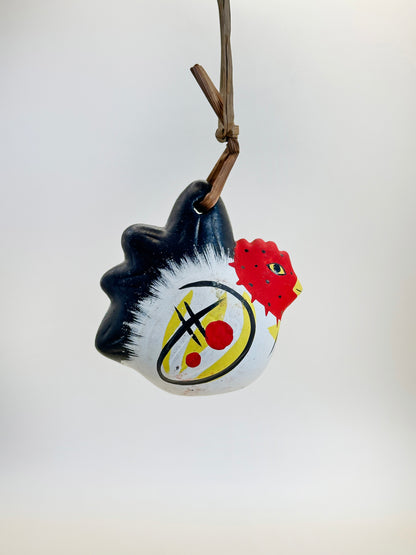 CB150 - Campana de arcilla Dorei de Rooster Nogomi Ningyō のごみ人形