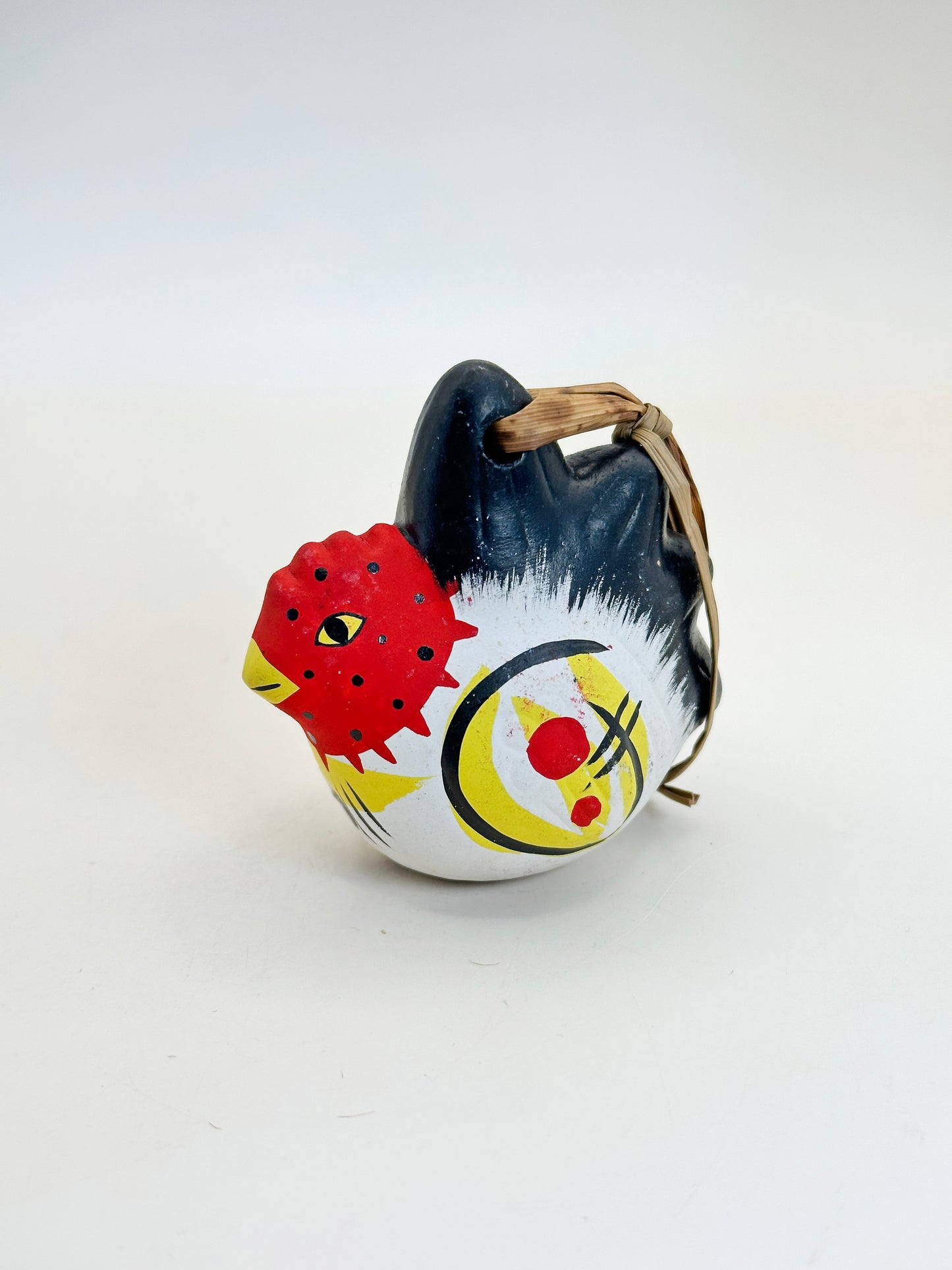 CB150 - Campana de arcilla Dorei de Rooster Nogomi Ningyō のごみ人形