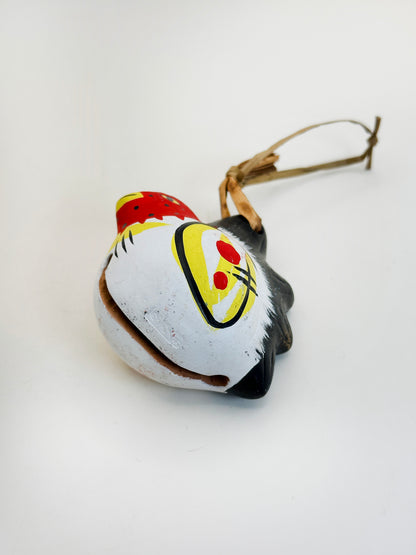 CB150 - Campana de arcilla Dorei de Rooster Nogomi Ningyō のごみ人形