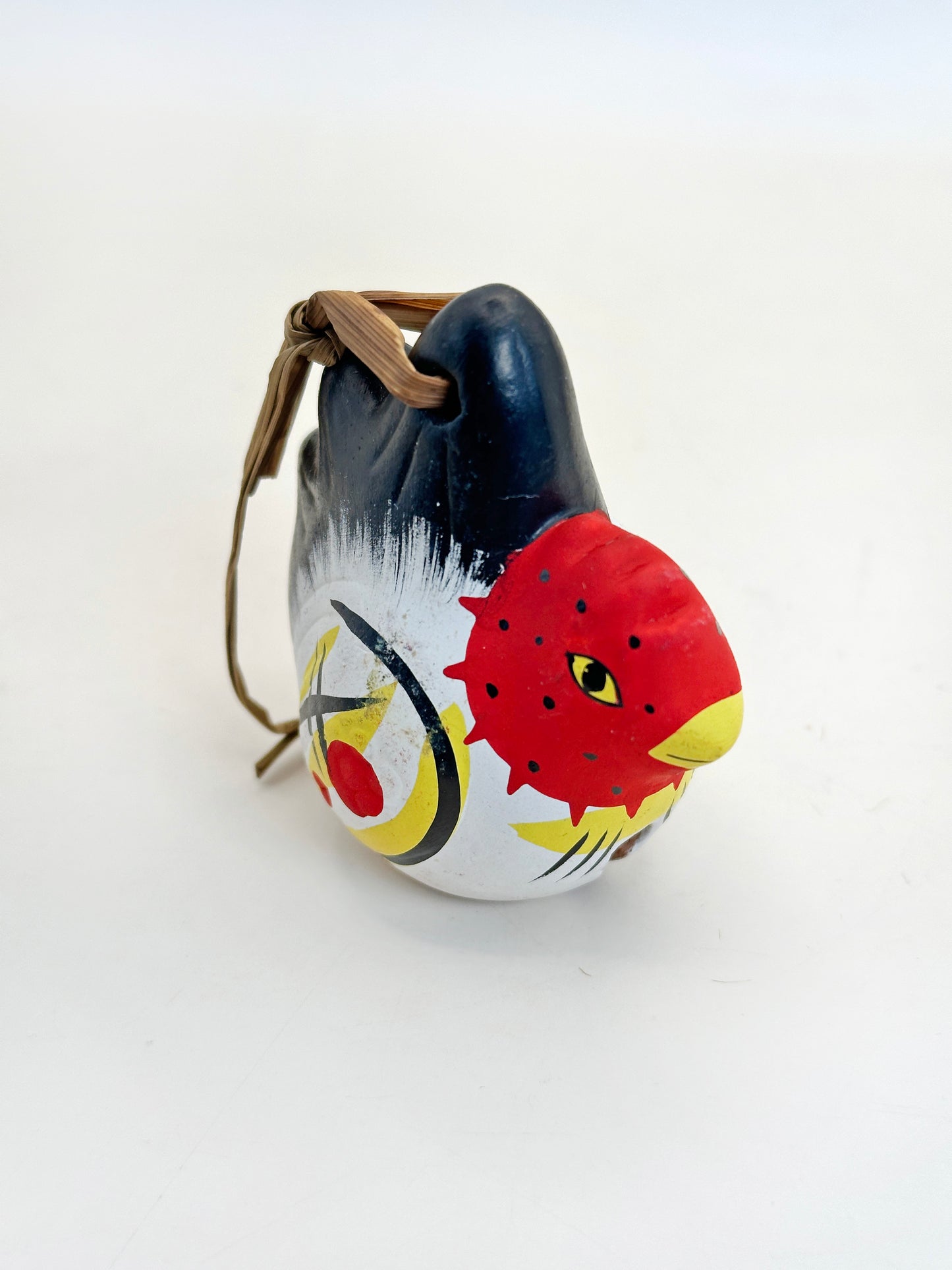 CB150 - Campana de arcilla Dorei de Rooster Nogomi Ningyō のごみ人形