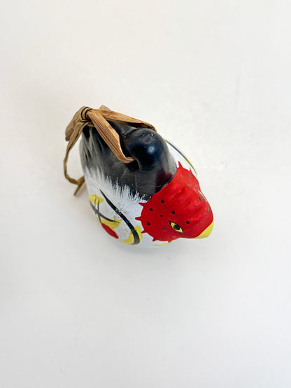 CB150 - Campana de arcilla Dorei de Rooster Nogomi Ningyō のごみ人形