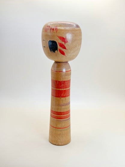 K25104 - Yajiro Kokeshi by Manabu Niiyama 新山学
