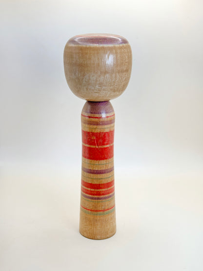 K25104 - Yajiro Kokeshi by Manabu Niiyama 新山学