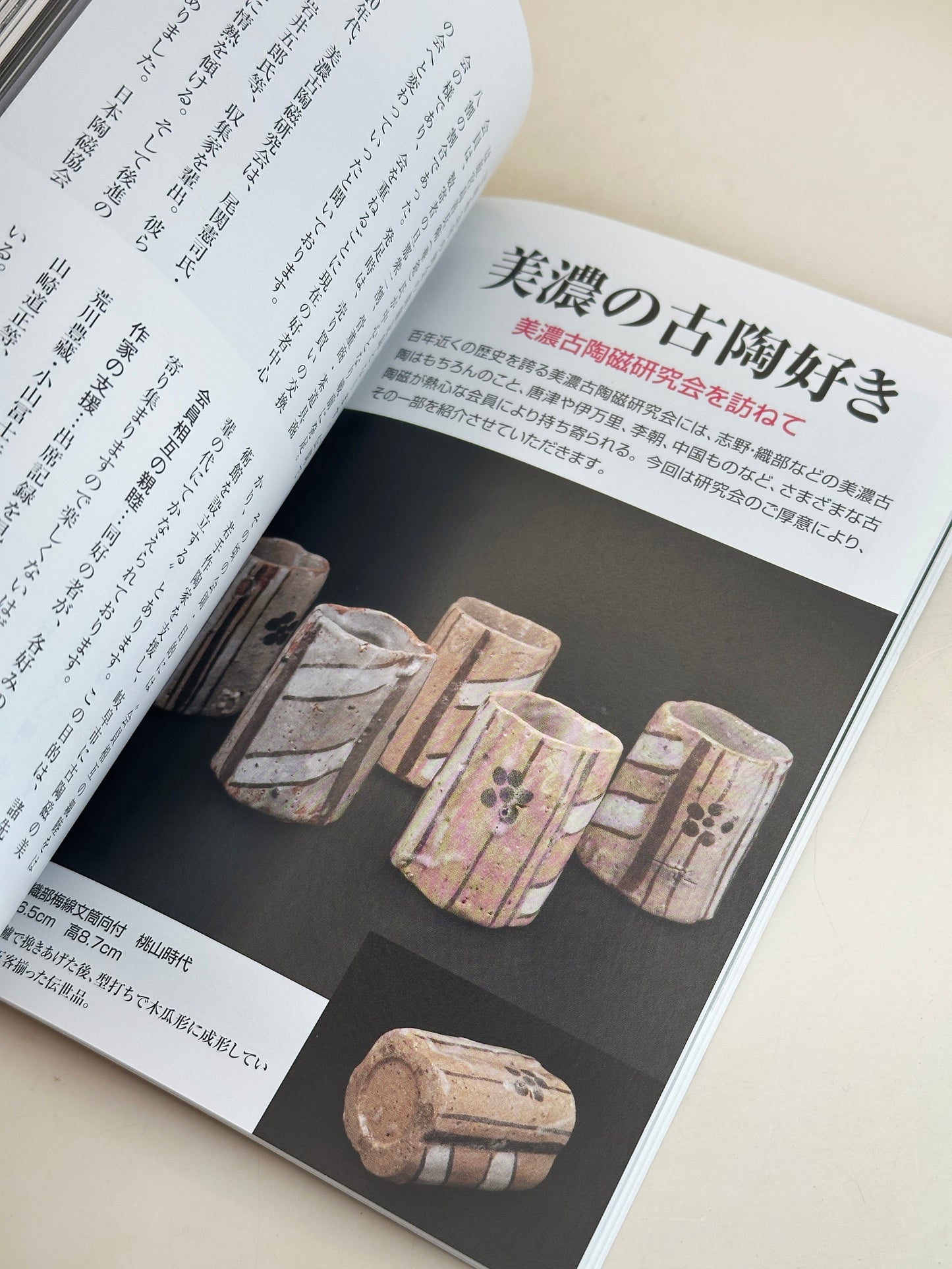 BK14 - Japan Vintage Book of Antique Mino Ware 美濃の古陶