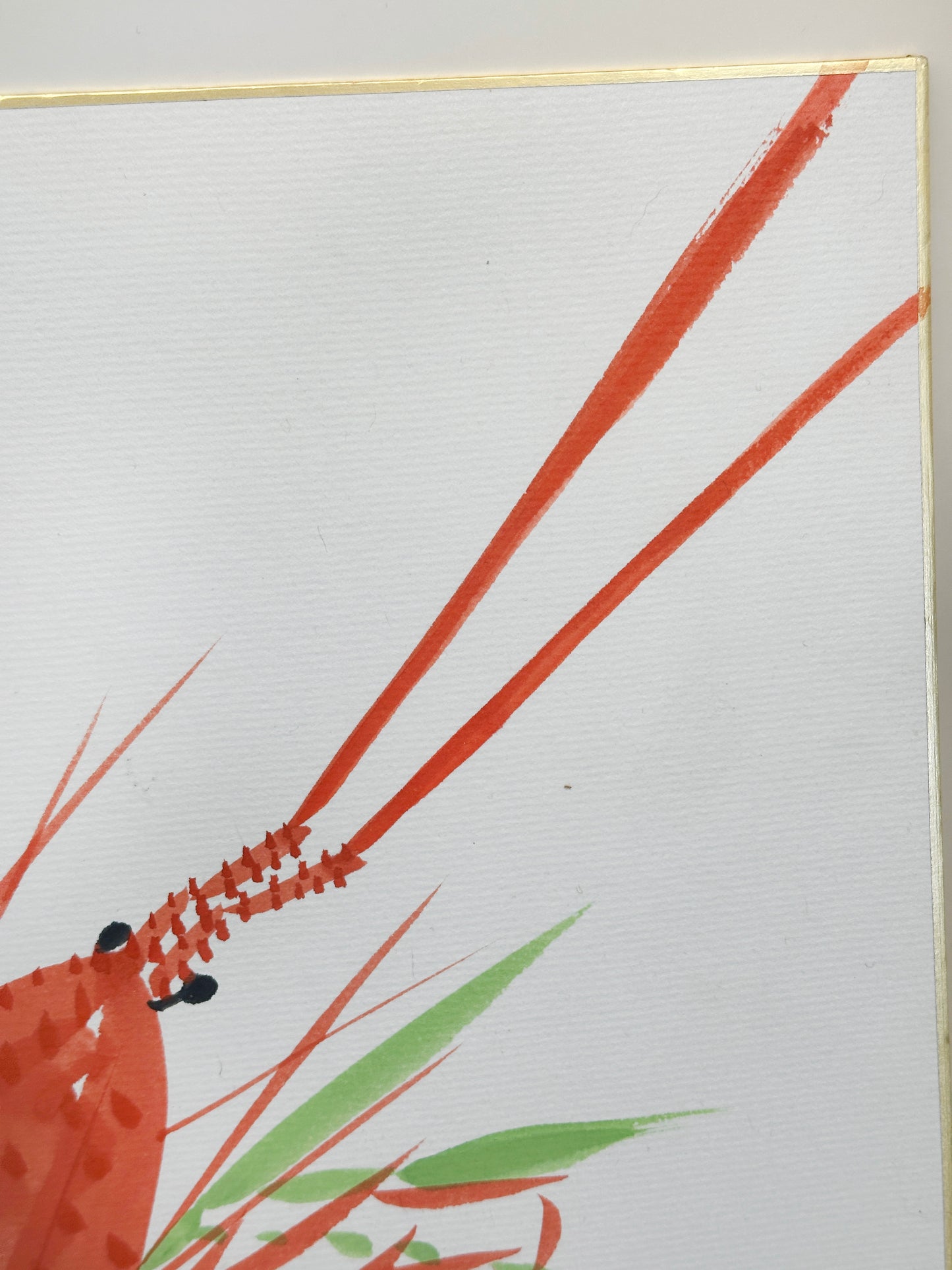 SHP224 - Shikishi Artwork –  Ise-ebi 伊勢海老