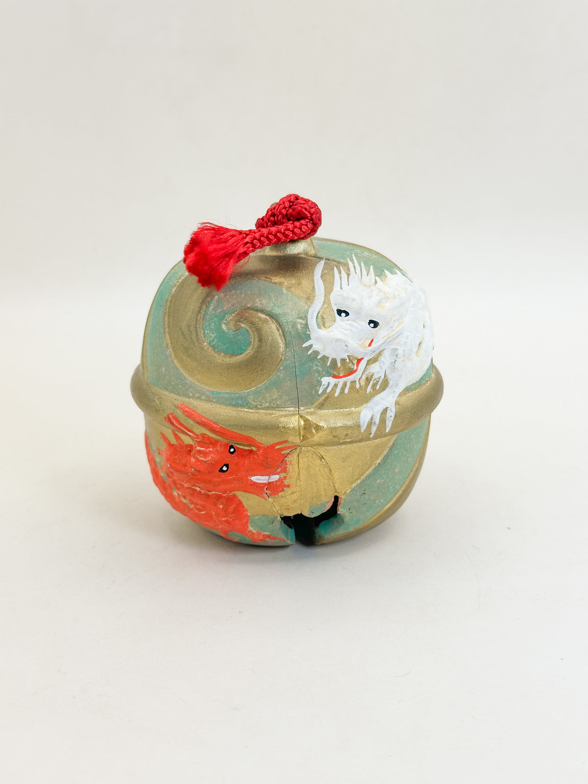 CB339 - Kyō Ningyō Dorei Clay Bell Dragon 京人形