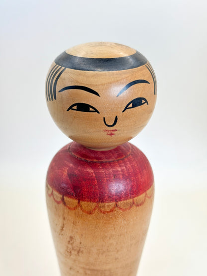 K18131 - Traditional Nanbu Kokeshi by Takao Sakashita 坂下隆