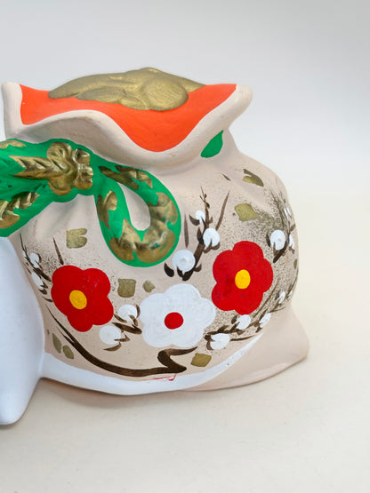 CB157 - Japan Dorei Clay Bell of Rat 鼠 土鈴