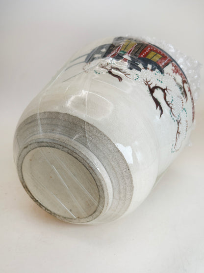 TC100 -  Kiyomizu-yaki mizusashi for Kintsugi