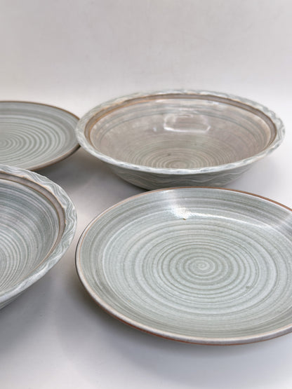 TB455 - Karatsu Lidded Bowls 唐津