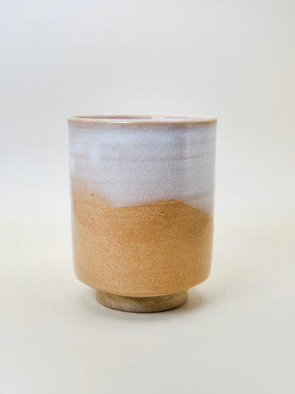 TB158 - Japan Hagi-yaki yunomi / tea cup 萩焼