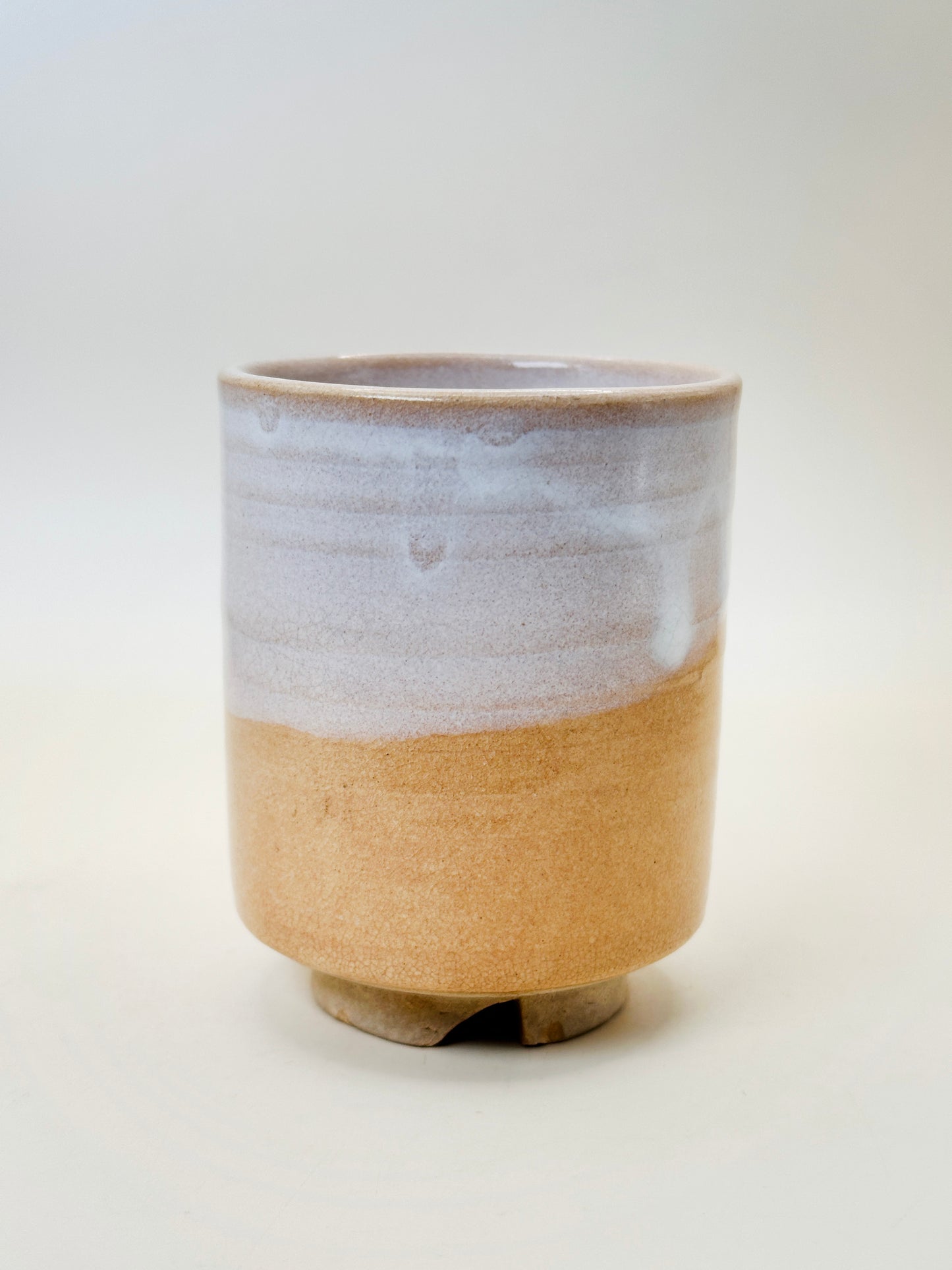 TB158 - Japan Hagi-yaki yunomi / tea cup 萩焼
