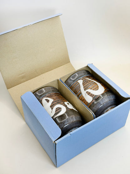 TB156 - Mino-yaki Japanese Tea Cups 美濃焼