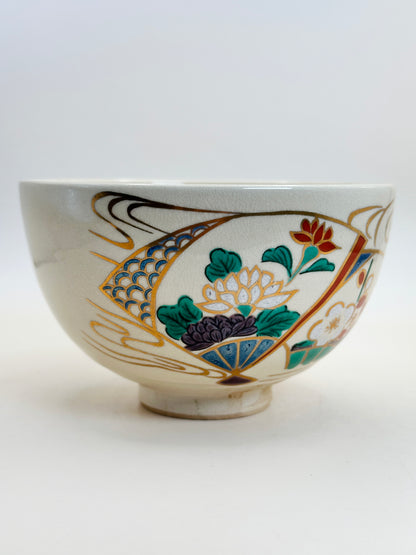 TC56 - Kyō-yaki Chawan Matcha Bowl 京焼