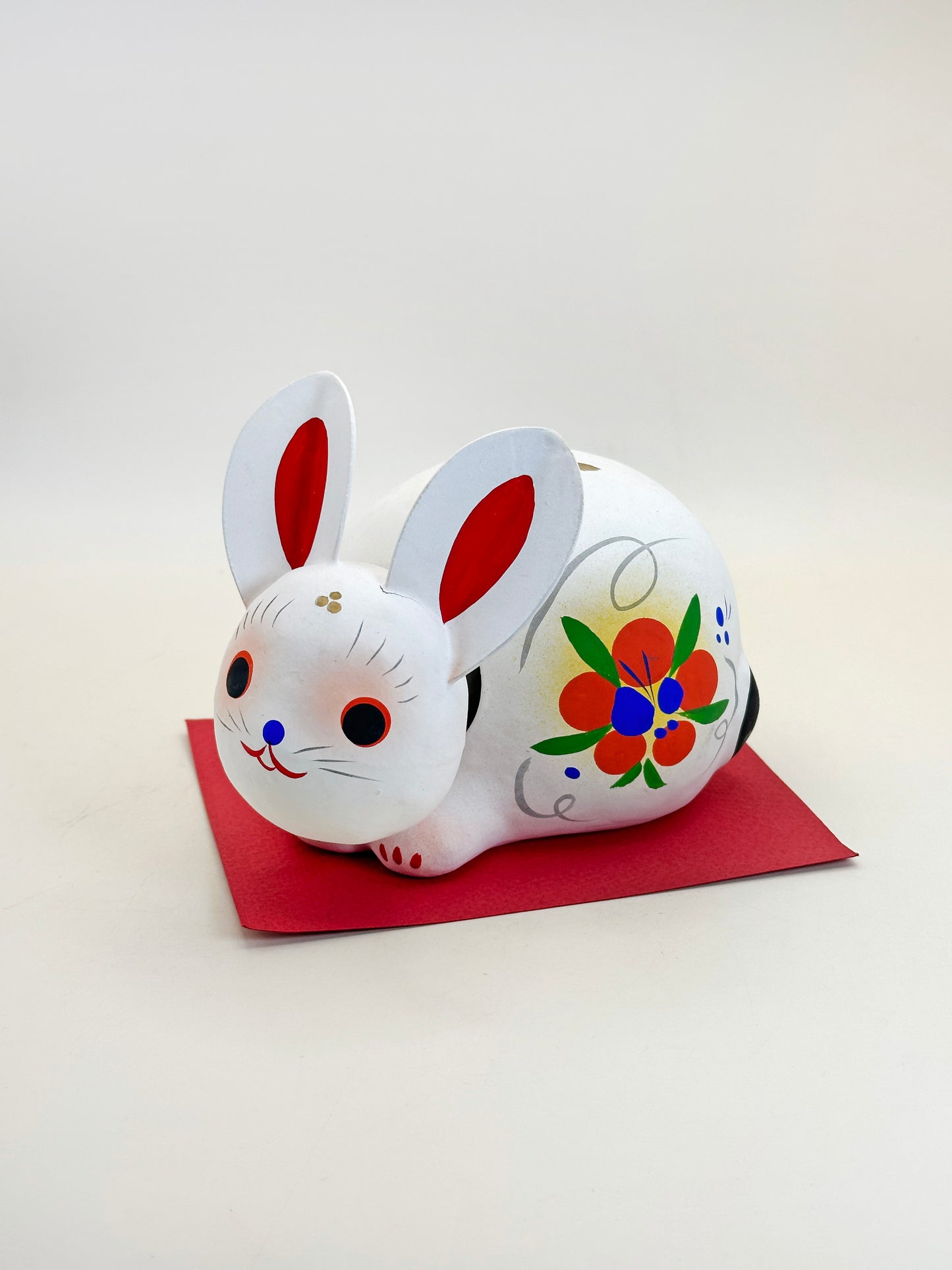 FT315 - Aizu Hariko Usagi – Papier-Mâché Rabbit 会津武家屋敷