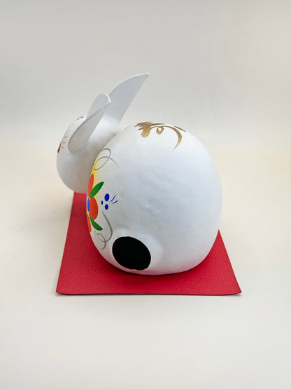 FT315 - Aizu Hariko Usagi – Papier-Mâché Rabbit 会津武家屋敷