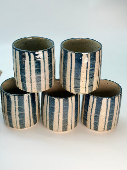 TB276 -  Vintage Shino-yaki Tea set 志野焼
