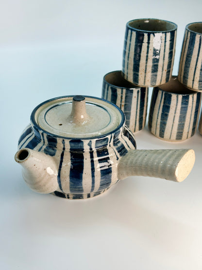 TB276 -  Vintage Shino-yaki Tea set 志野焼