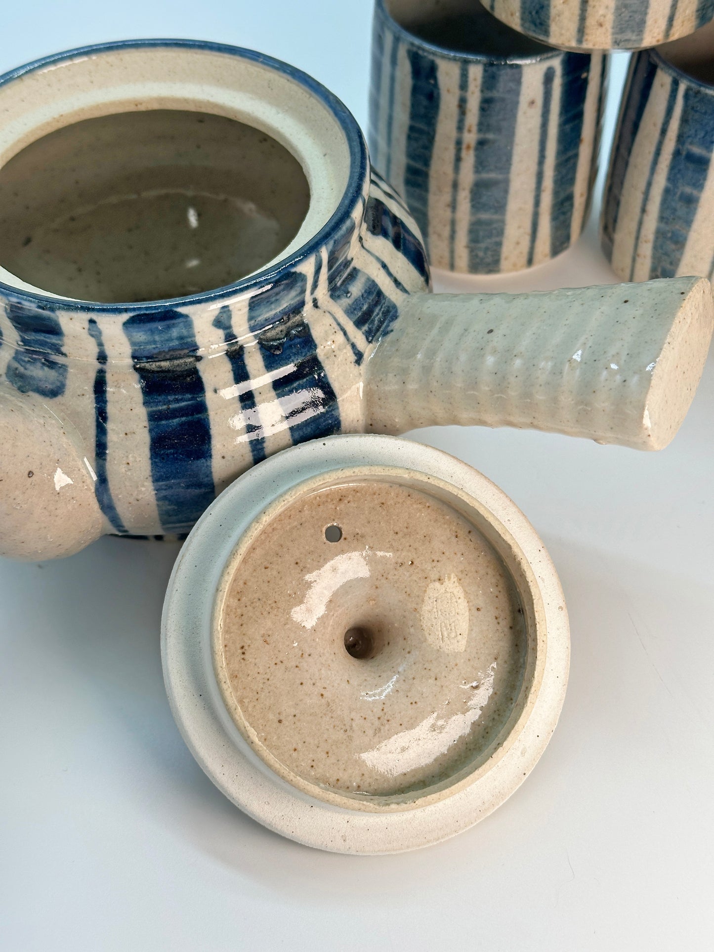TB276 -  Vintage Shino-yaki Tea set 志野焼