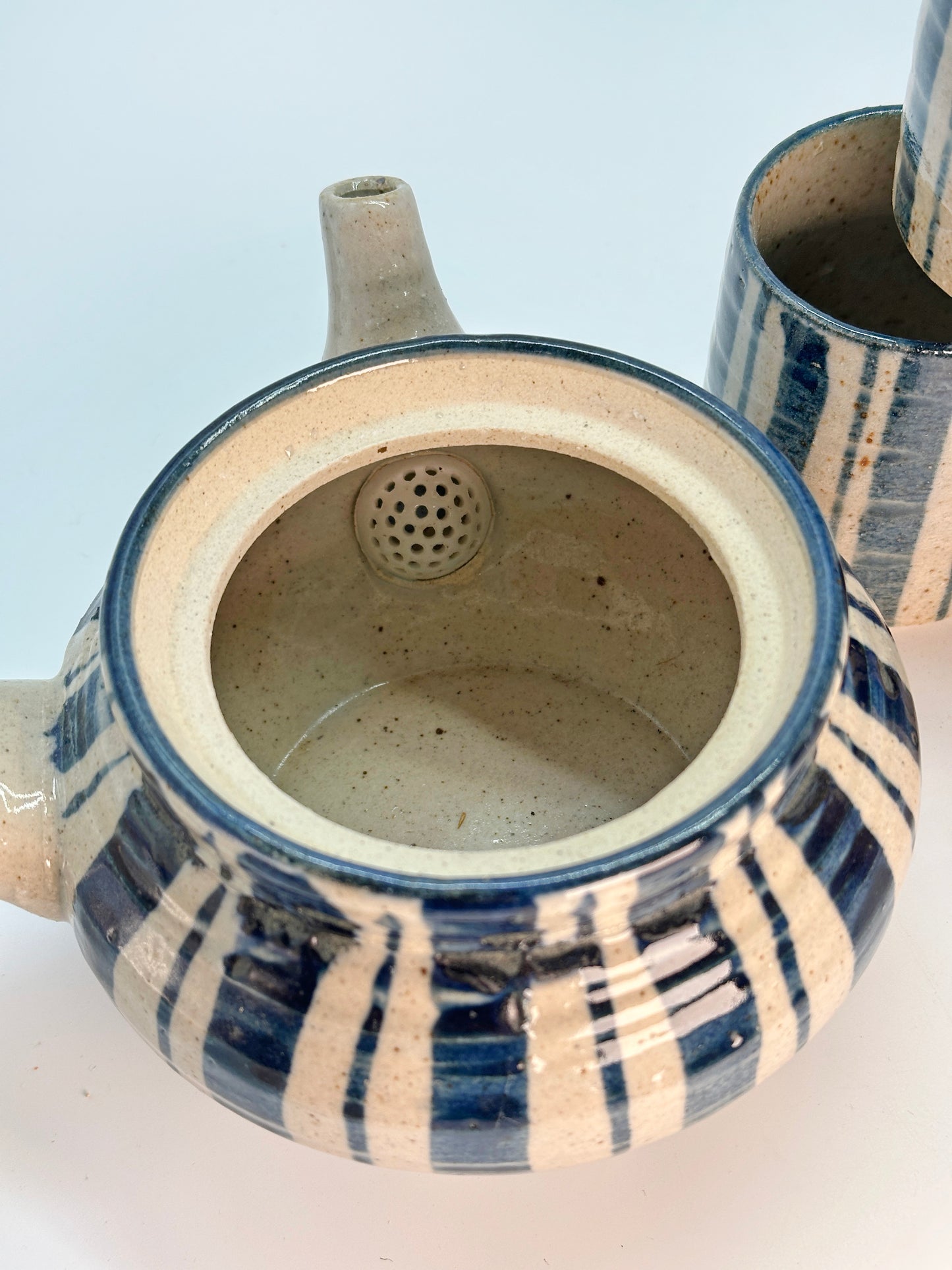 TB276 -  Vintage Shino-yaki Tea set 志野焼