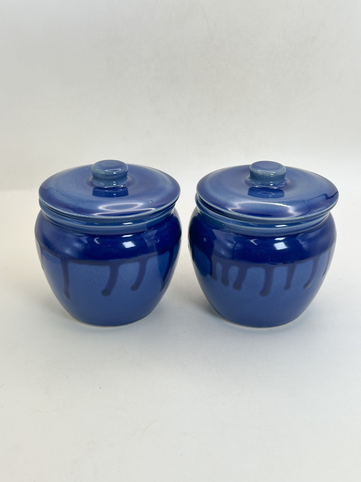 TB433 - Mino-yaki lidded small jars 美濃焼