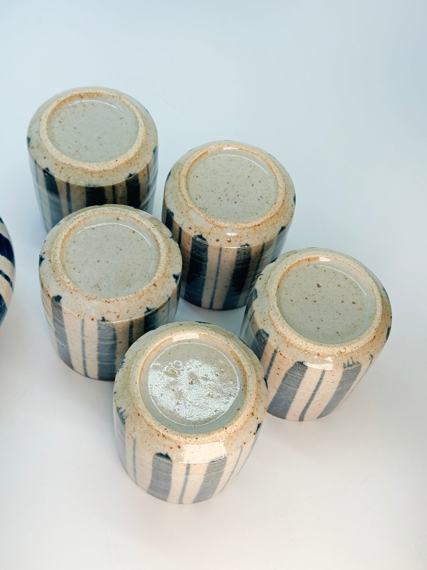 TB276 -  Vintage Shino-yaki Tea set 志野焼