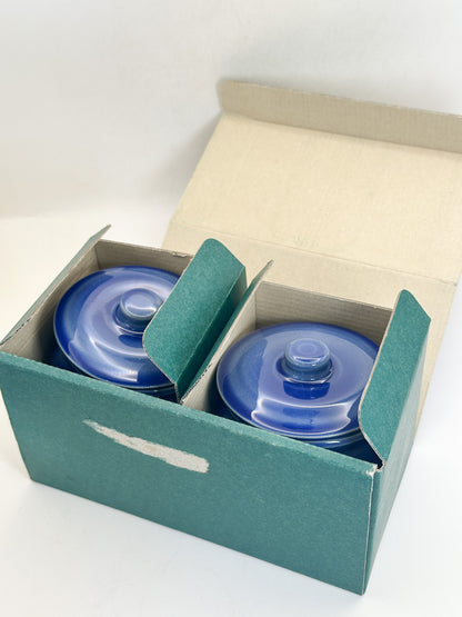 TB433 - Mino-yaki lidded small jars 美濃焼