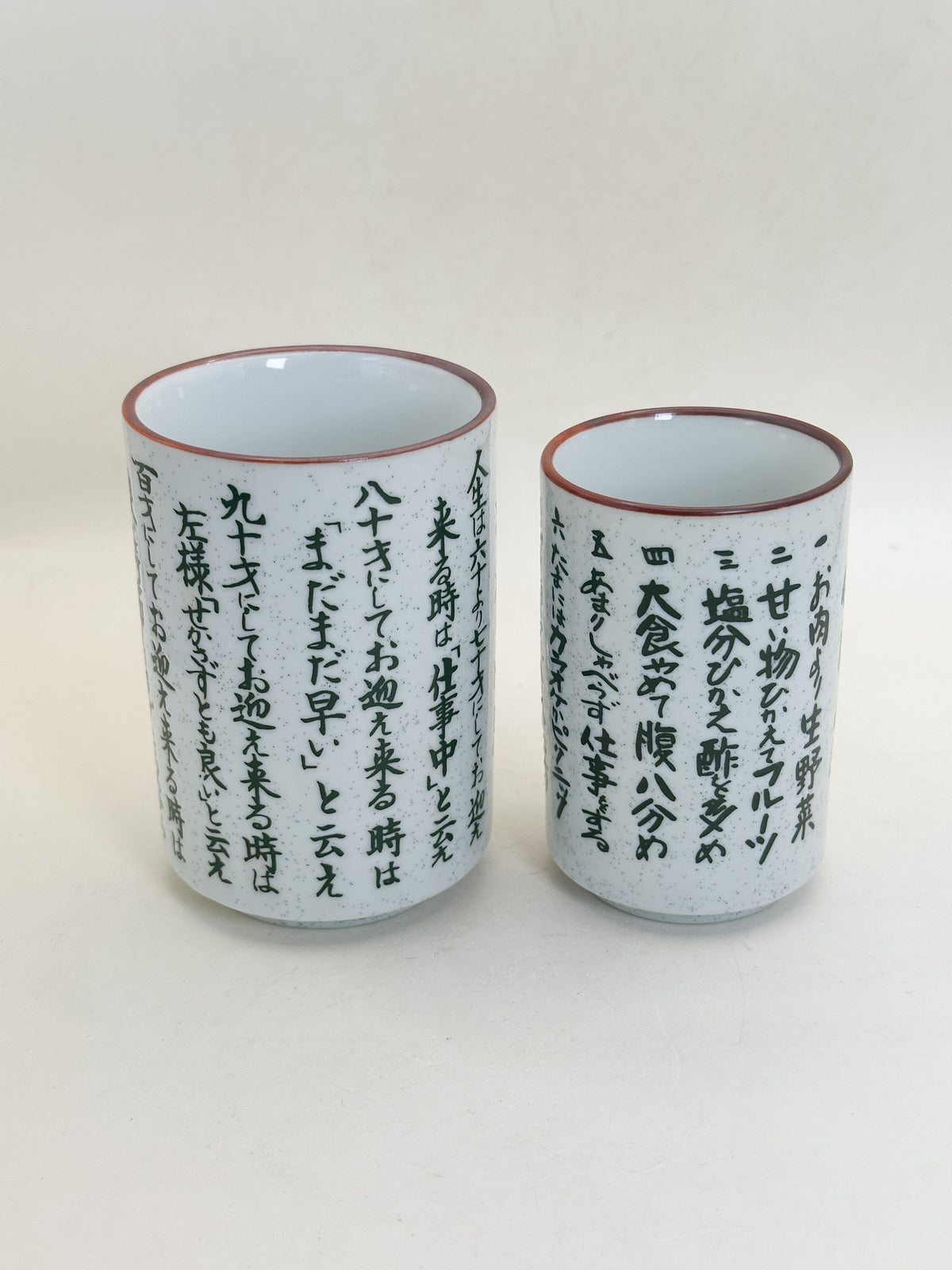 TB445 - Mino-yaki Yunomi Tea Cup Set 美濃焼