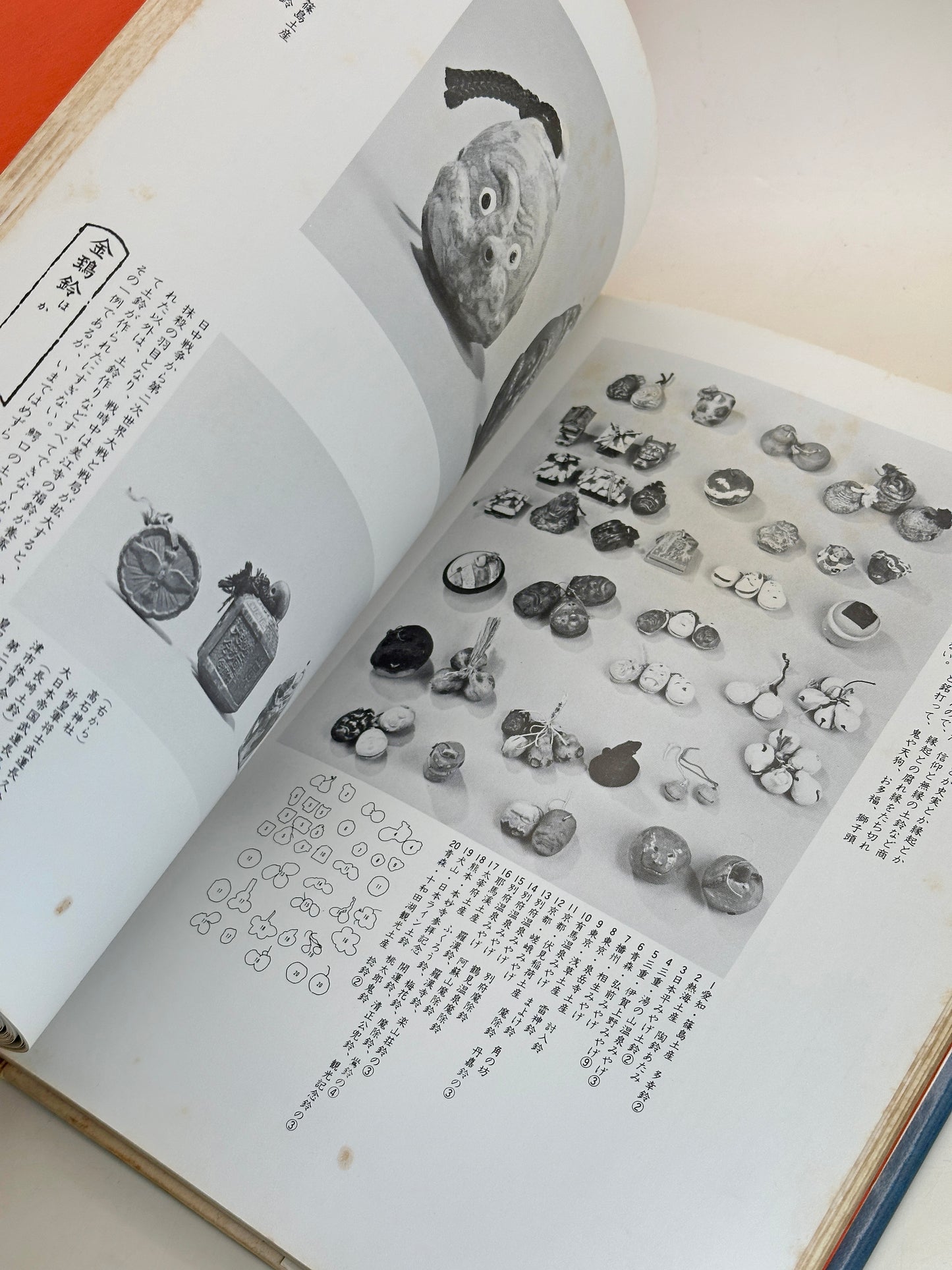 BK16 - Japan Vintage Book of Dorei Clay Bell 日本の土鈴