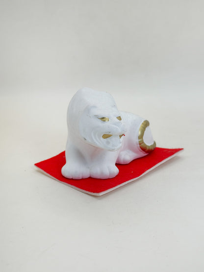 FT602 - Yakushigama White Tiger Eto Figurine 薬師窯