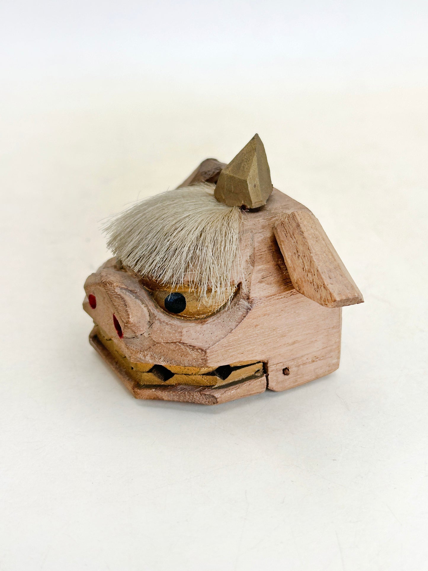 FT445 - Japan Vintage craft Kaga Shishigashira 加賀 獅子頭