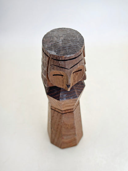 K15153 - Ainu Nipopo Kokeshi from Abashiri Prison 網走刑務所