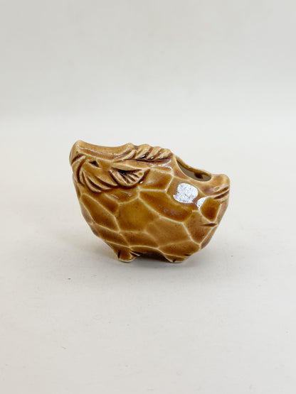 FT586 - Boar Toothpick Holder by Yakushigama 薬師窯