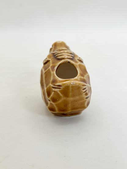 FT586 - Boar Toothpick Holder by Yakushigama 薬師窯