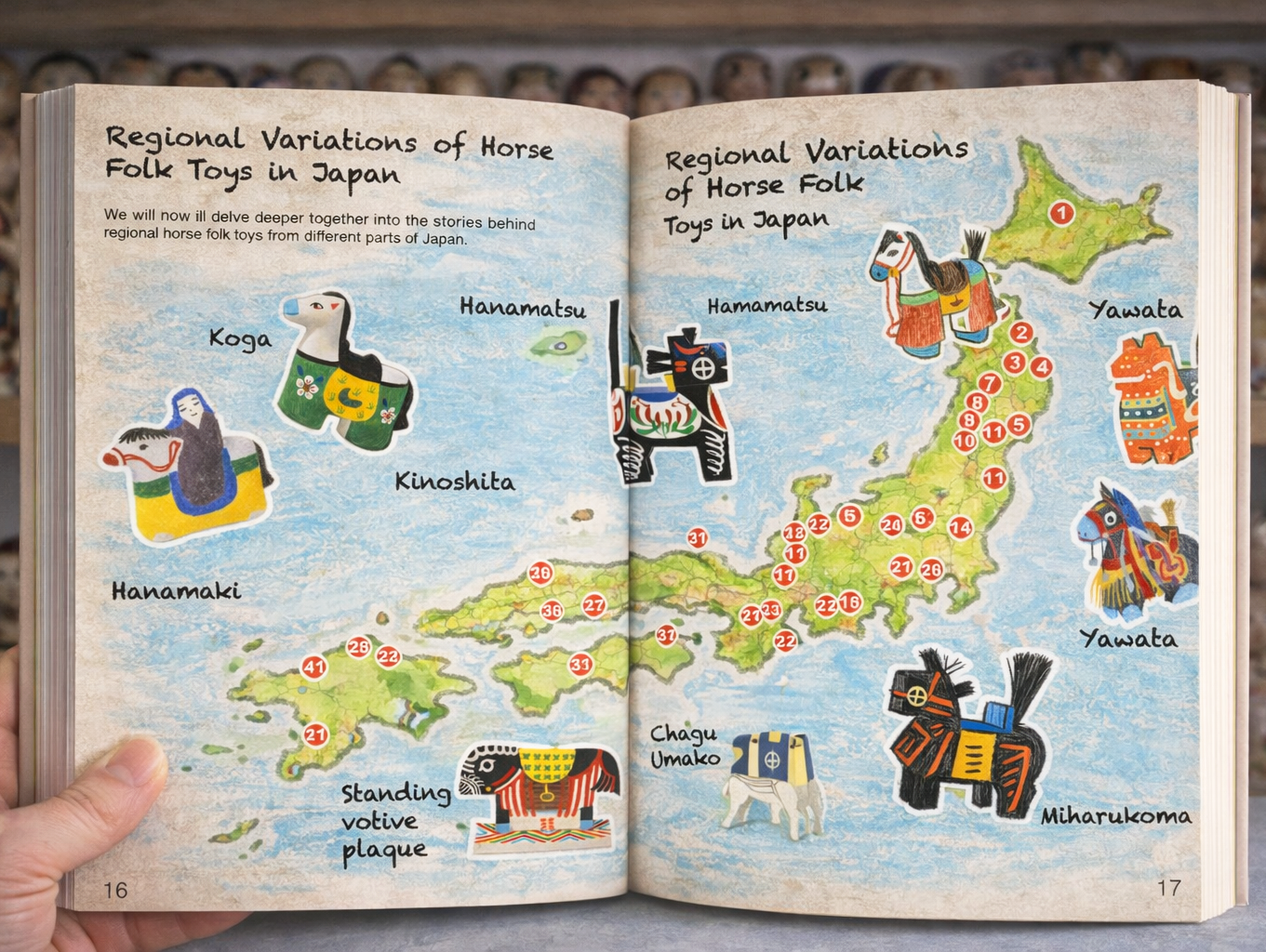 E-Book - Número 001: Caballo - Diario de Juguetes Folclóricos Japoneses