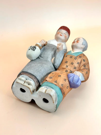 FT130 - Vintage Japanese Ceramic Folk Figurine
