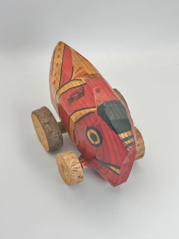 FT102 - Voiture en bois Tai Guruma par le sanctuaire de Kagoshima