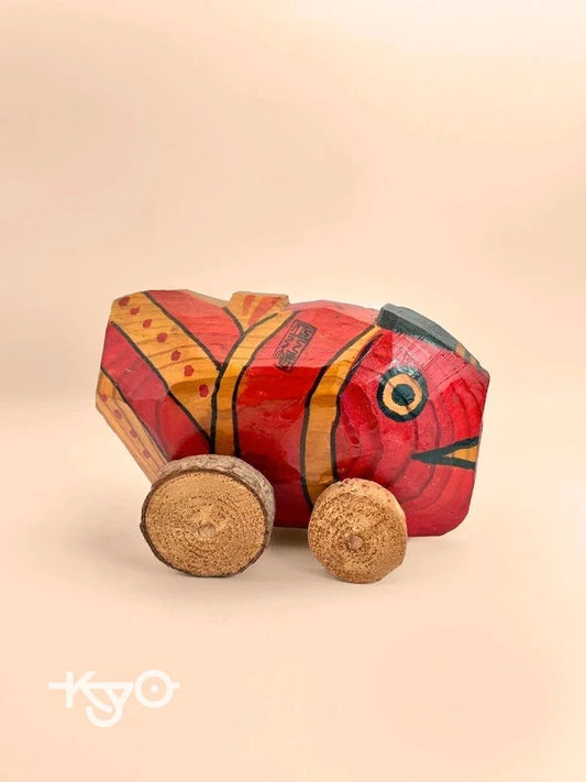 FT102 - Tai Guruma Wooden Car by Kagoshima Shrine