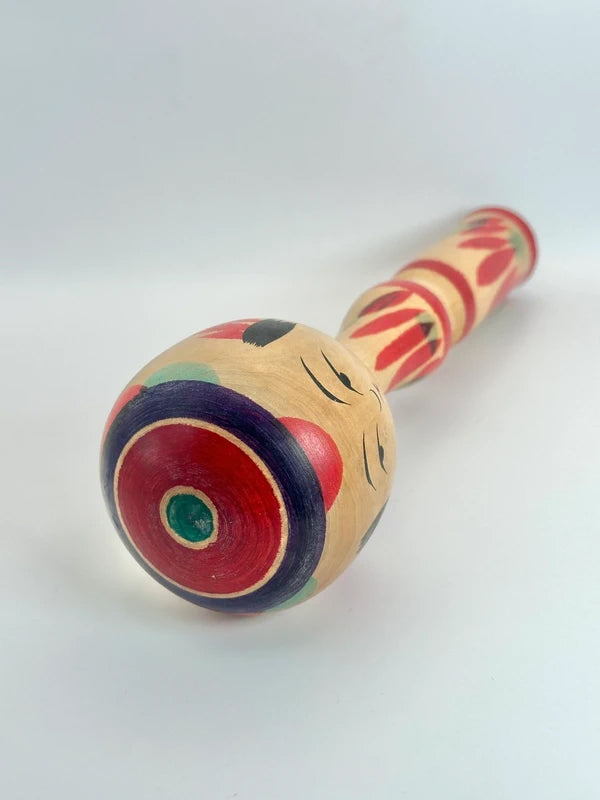 K30010 - Traditional Yajiro kokeshi by Eiichi Kokubun 国分栄一