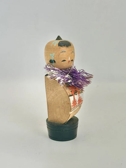 K10081 - Onsen souvenir omiyage kokeshi doll