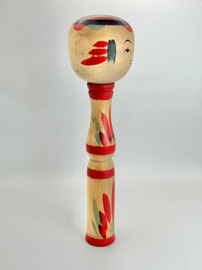 K30010 - Traditional Yajiro kokeshi by Eiichi Kokubun 国分栄一
