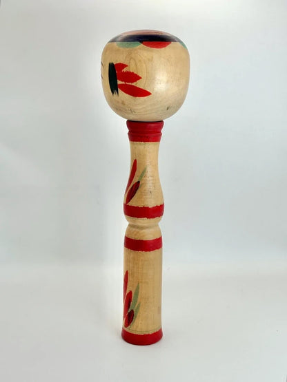 K30010 - Traditional Yajiro kokeshi by Eiichi Kokubun 国分栄一