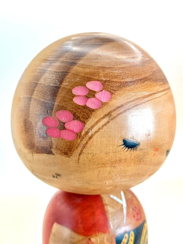 K20048 - Sosaku kokeshi by Hajime Miyashita 宮下はじめ