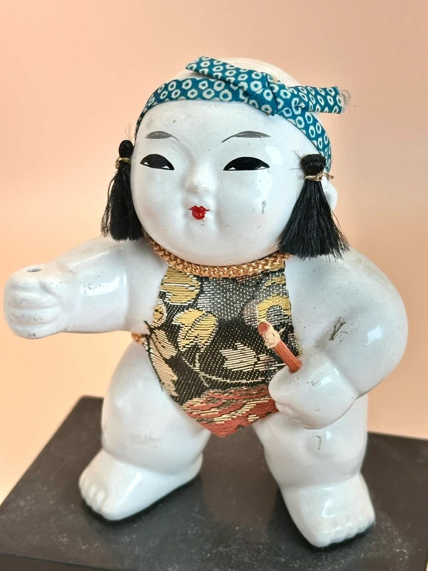 FT93 - Japanese Folktoy Kintarō Doll 金太郎
